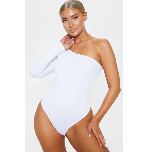 Pretty Little Thing: One Shoulder Bodysuit